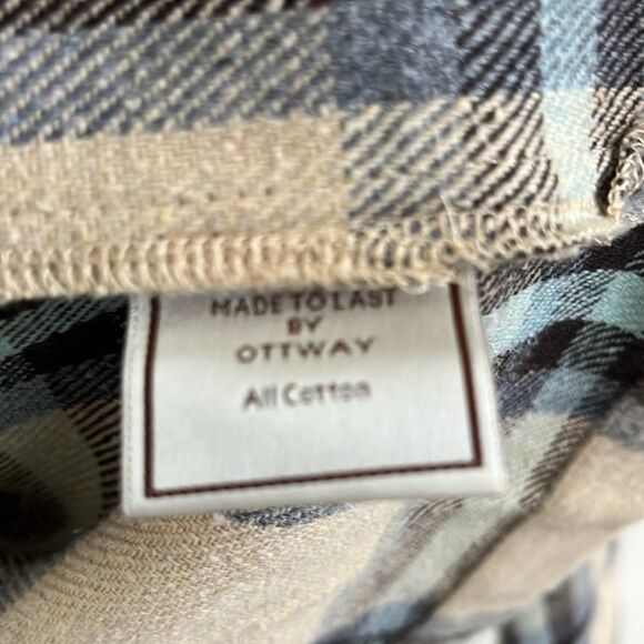 NWT Ottway the Label Australia Plaid Flannel Lenny Shirt Jacket Cotton Shaket S - Picture 9 of 11